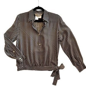 SPORTMAX Silk Blouse (Sz 8)